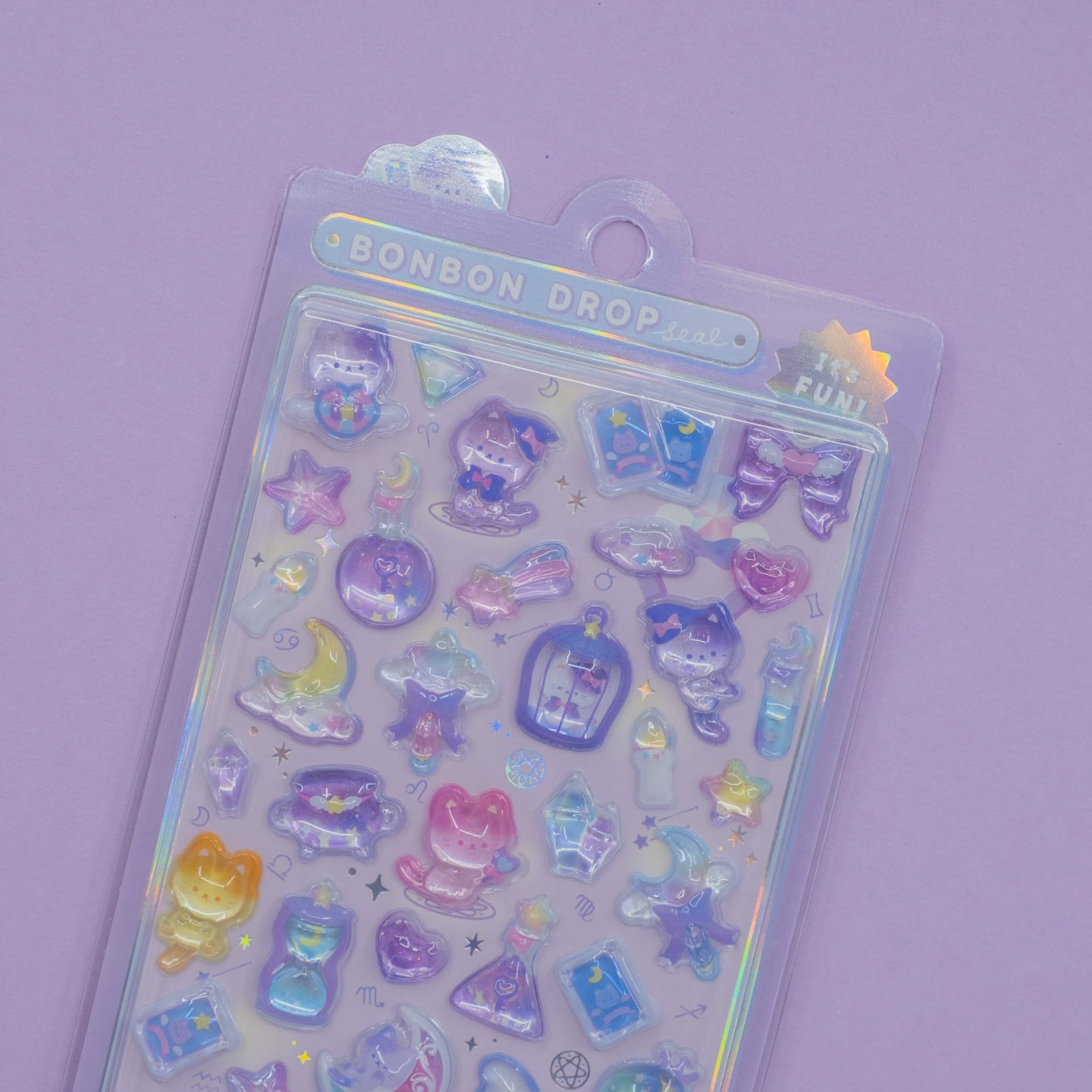 Magical Cat Bonbon Drop Stickers