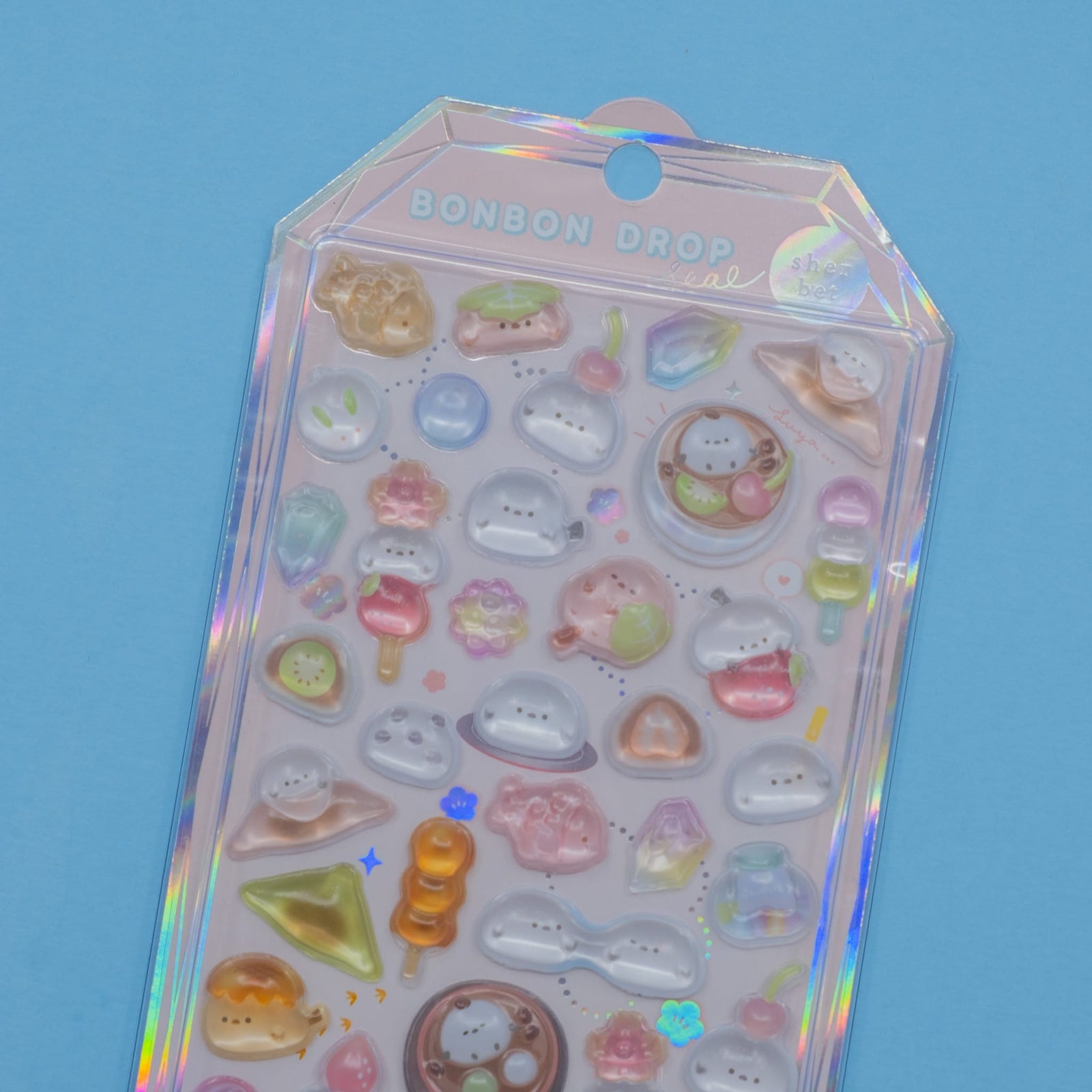 Sweet Snowbirds Frozen Bonbon Drop Stickers