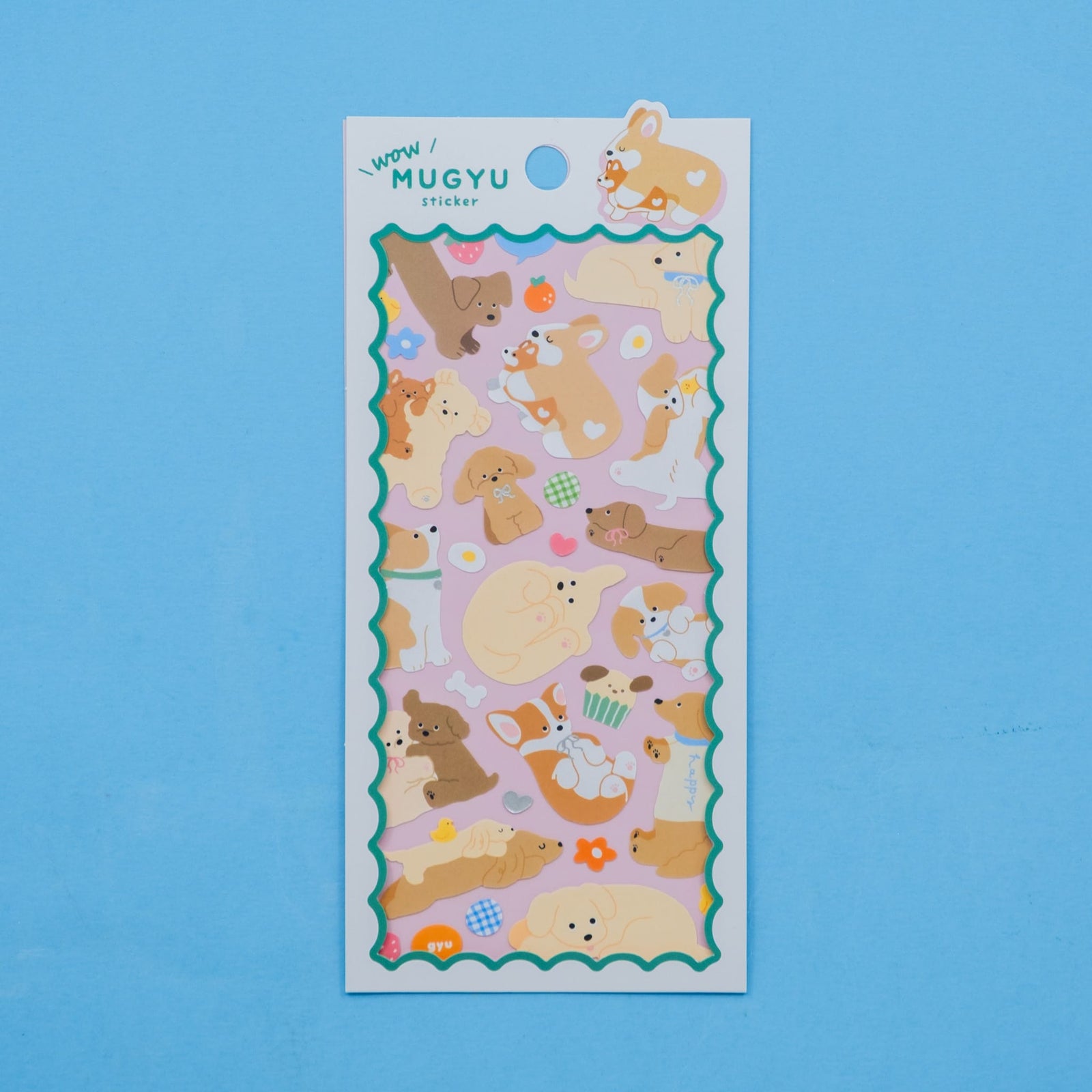 MUGYU Cute Animals Stickers - 6 Styles