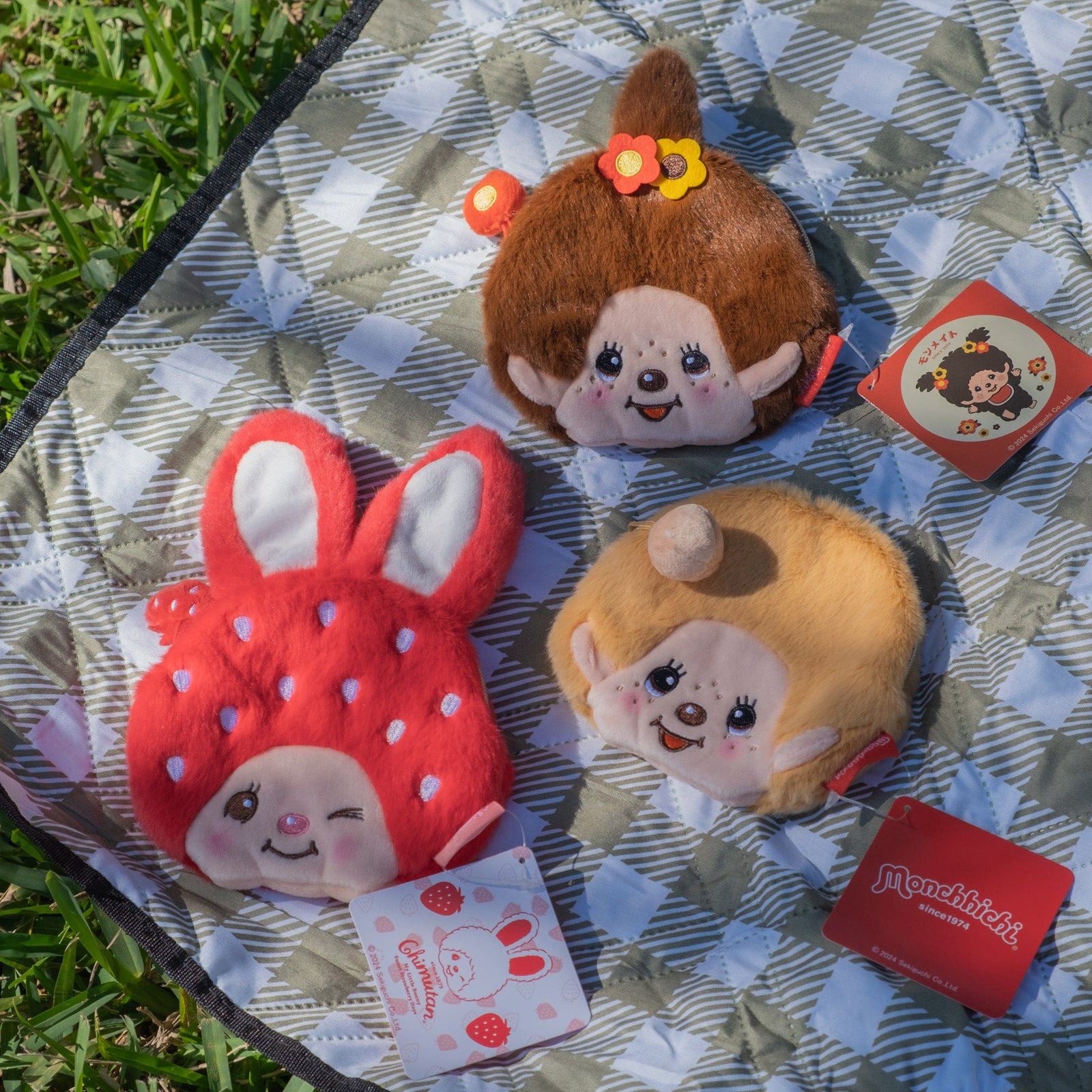Monchhichi Monmate Plush Coin Purse