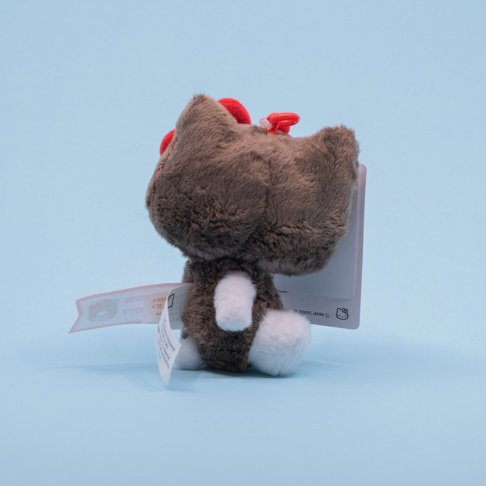 Hello Kitty x Monchhichi Big Head Keychain