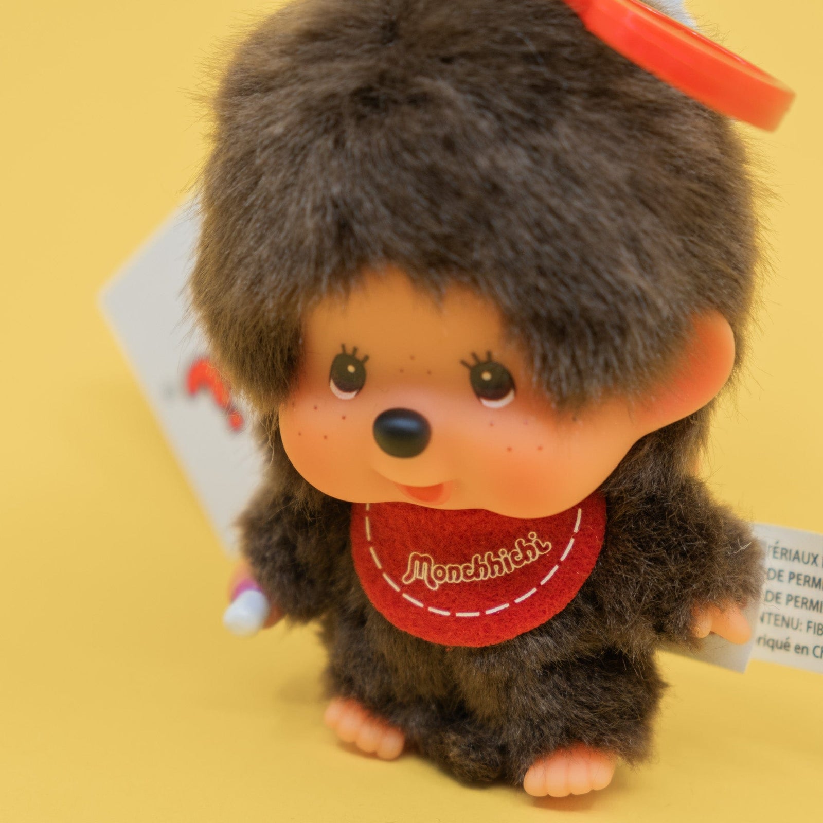 Monchhichi Boy Plush Keychain