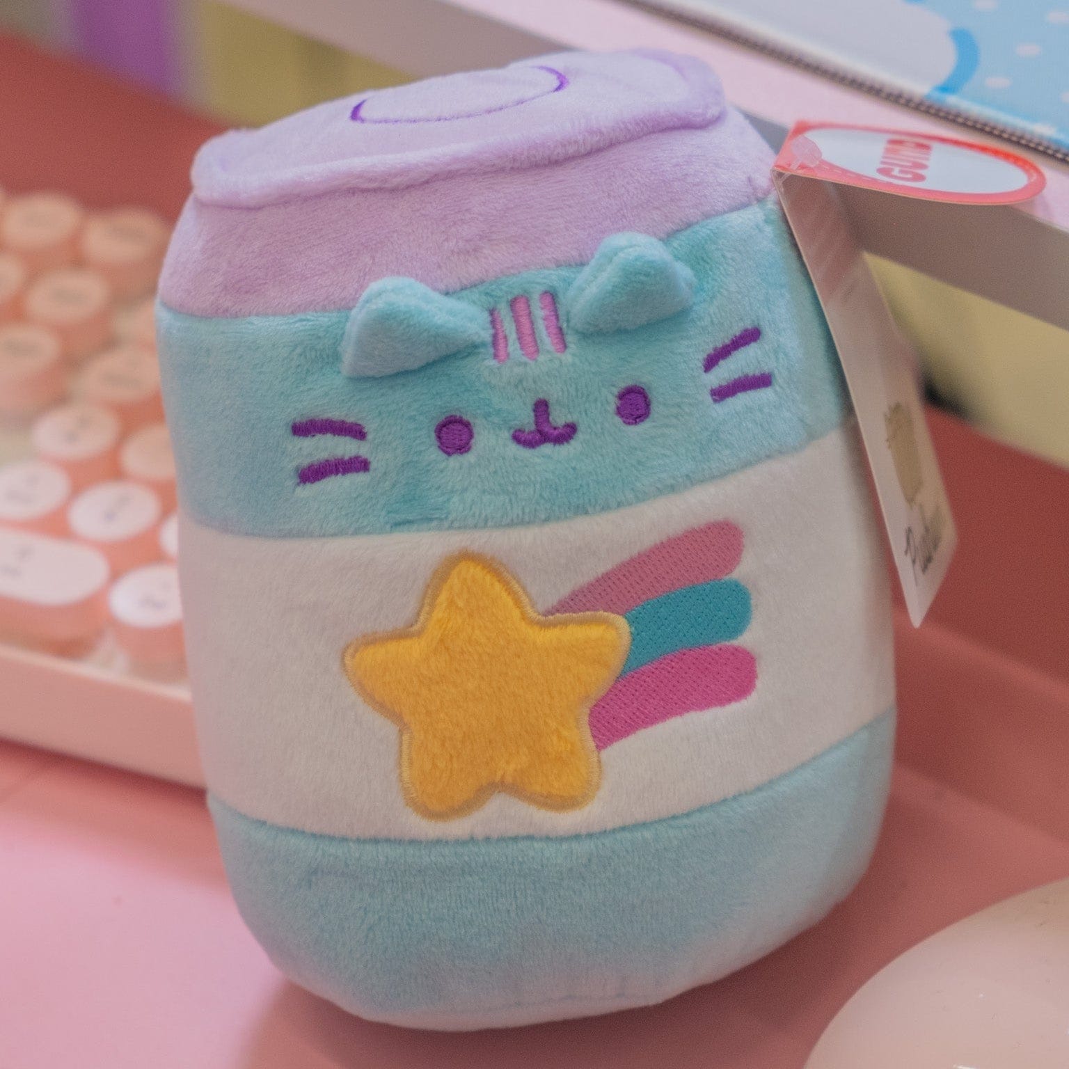 Pusheen Gamer Pop Sip 6" Plush