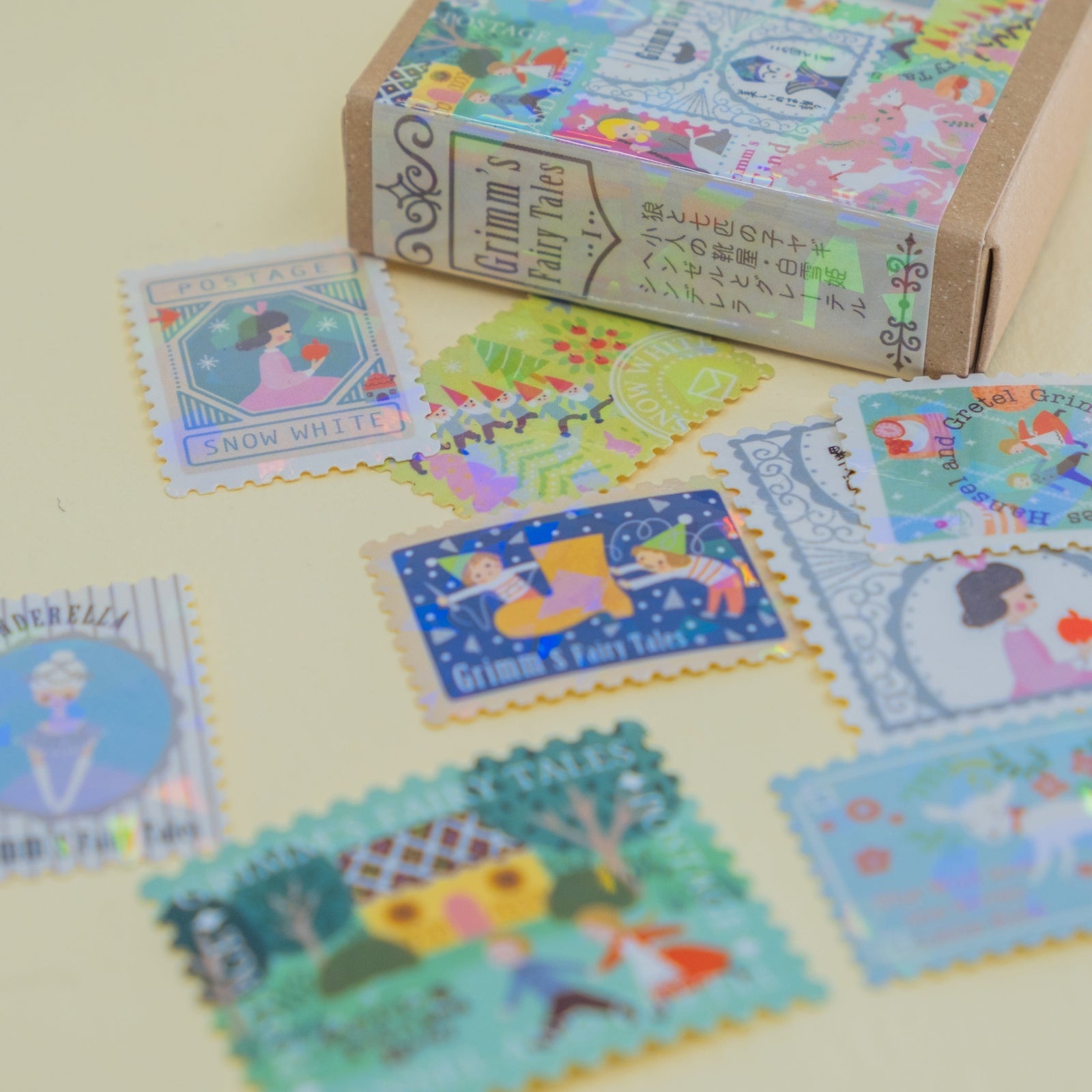 Grimm's FairyTale Flake Stickers 1