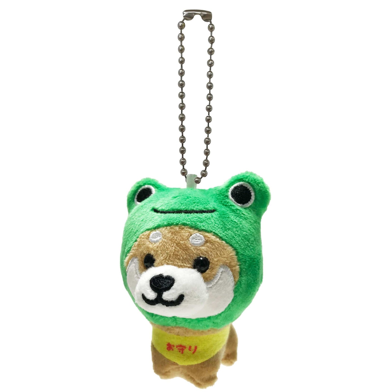 Tabisuru Mameshiba Keychain- Frog Mameta