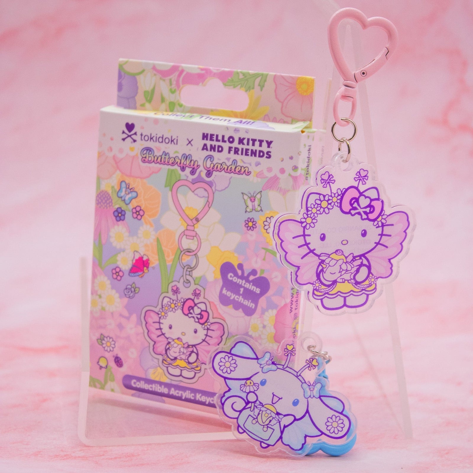 tokidoki x Hello Kitty Friends Butterfly Garden Carabiner Blind Box