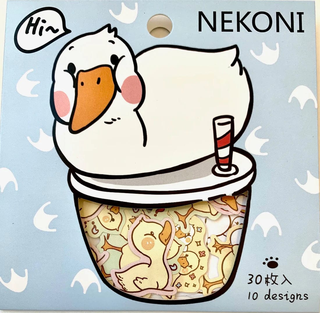 Boba Goose Sticker Flakes