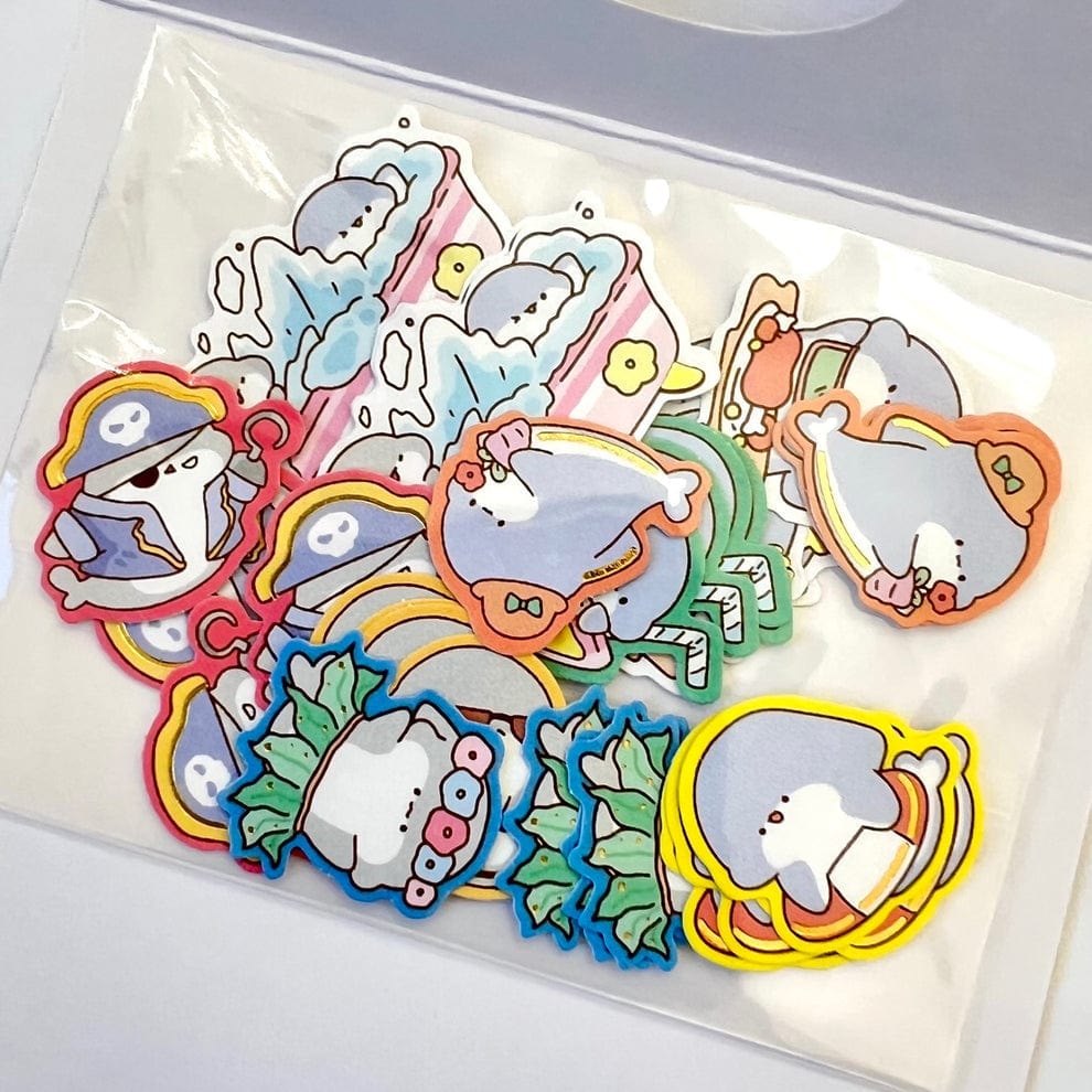 Kawaii Dolphin Sticker Flakes