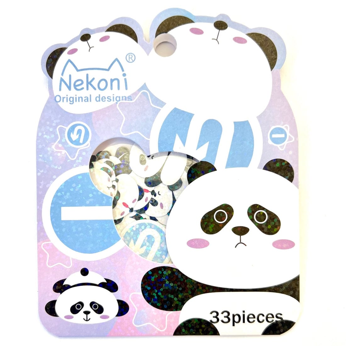 Panda Sticker Flakes