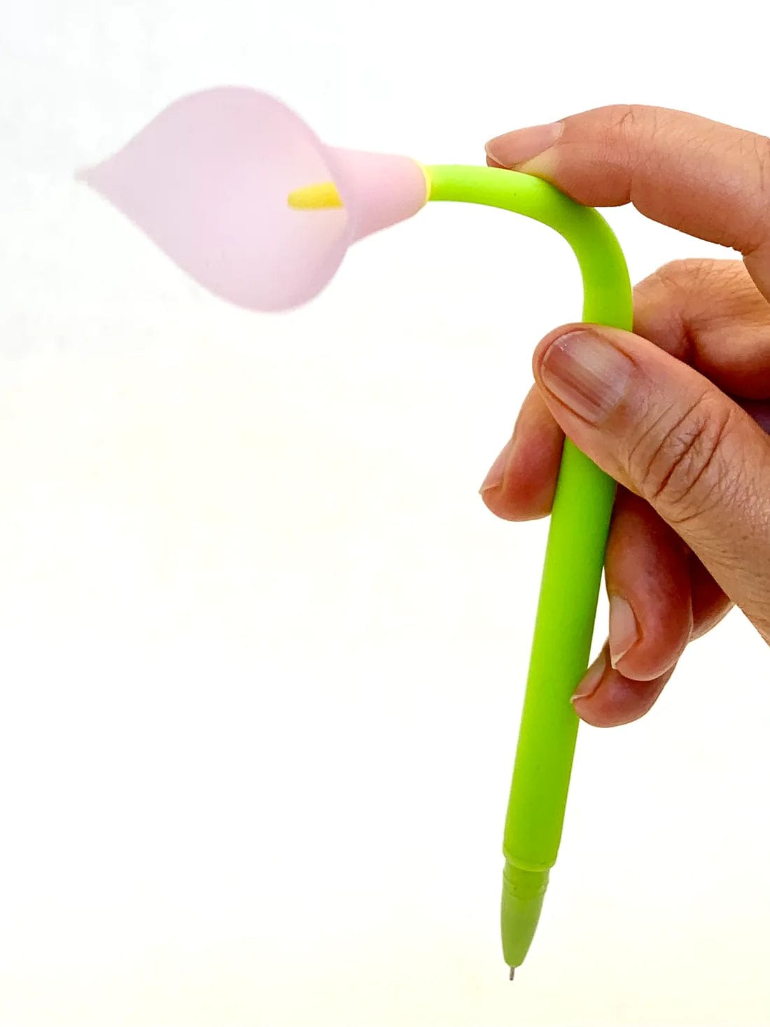 Color-changing Calla Lily Flower Wiggle Gel Pen