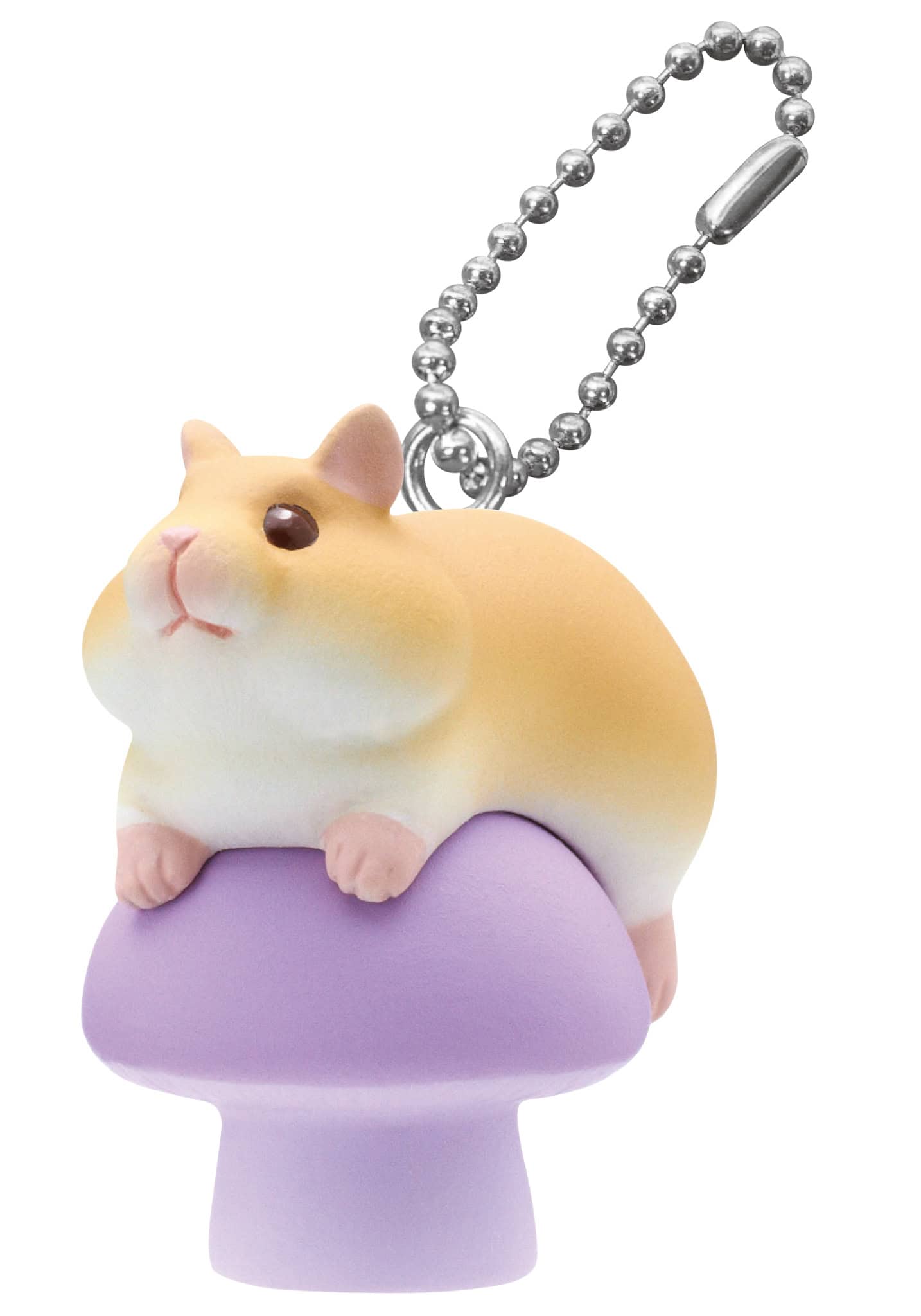Hamster On Mushroom Keychain Blind Box