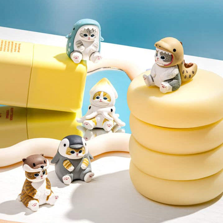 Mofusand Sitting Aquarium Cat Blind Box