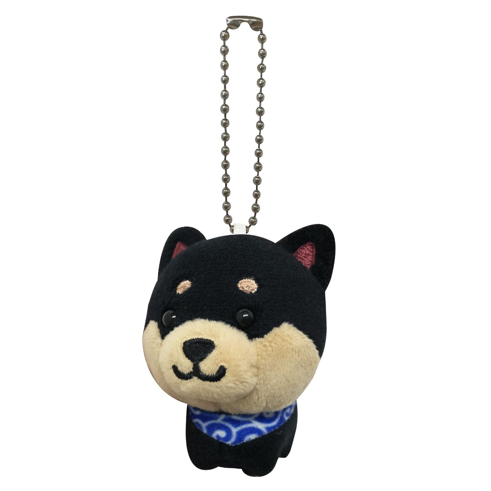 Tabisuru Mameshiba Keychain- Kuromame