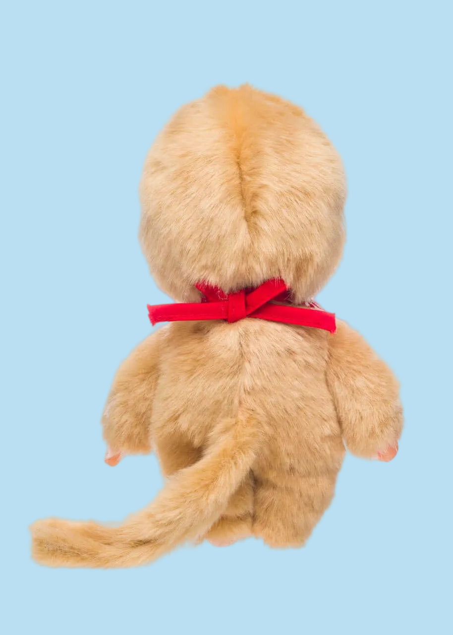 Golden Beige Boy Monchhichi 8" Plush