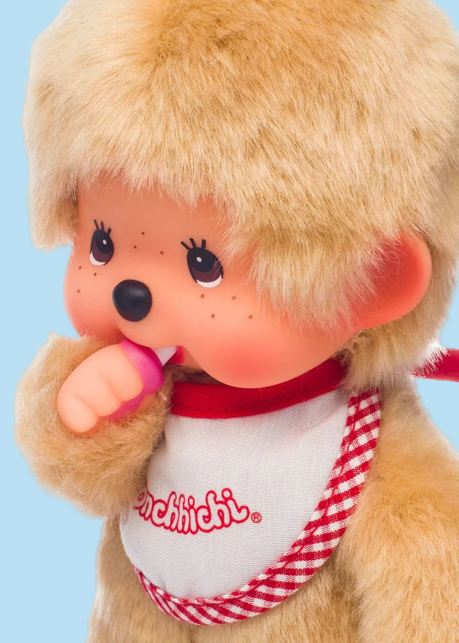 Golden Beige Boy Monchhichi 8" Plush