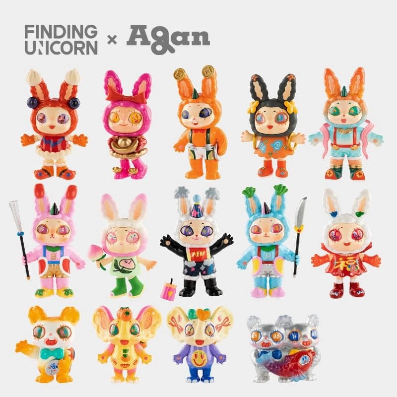 Agan Yeaohua Rabty Year Mini Figure Blind Box