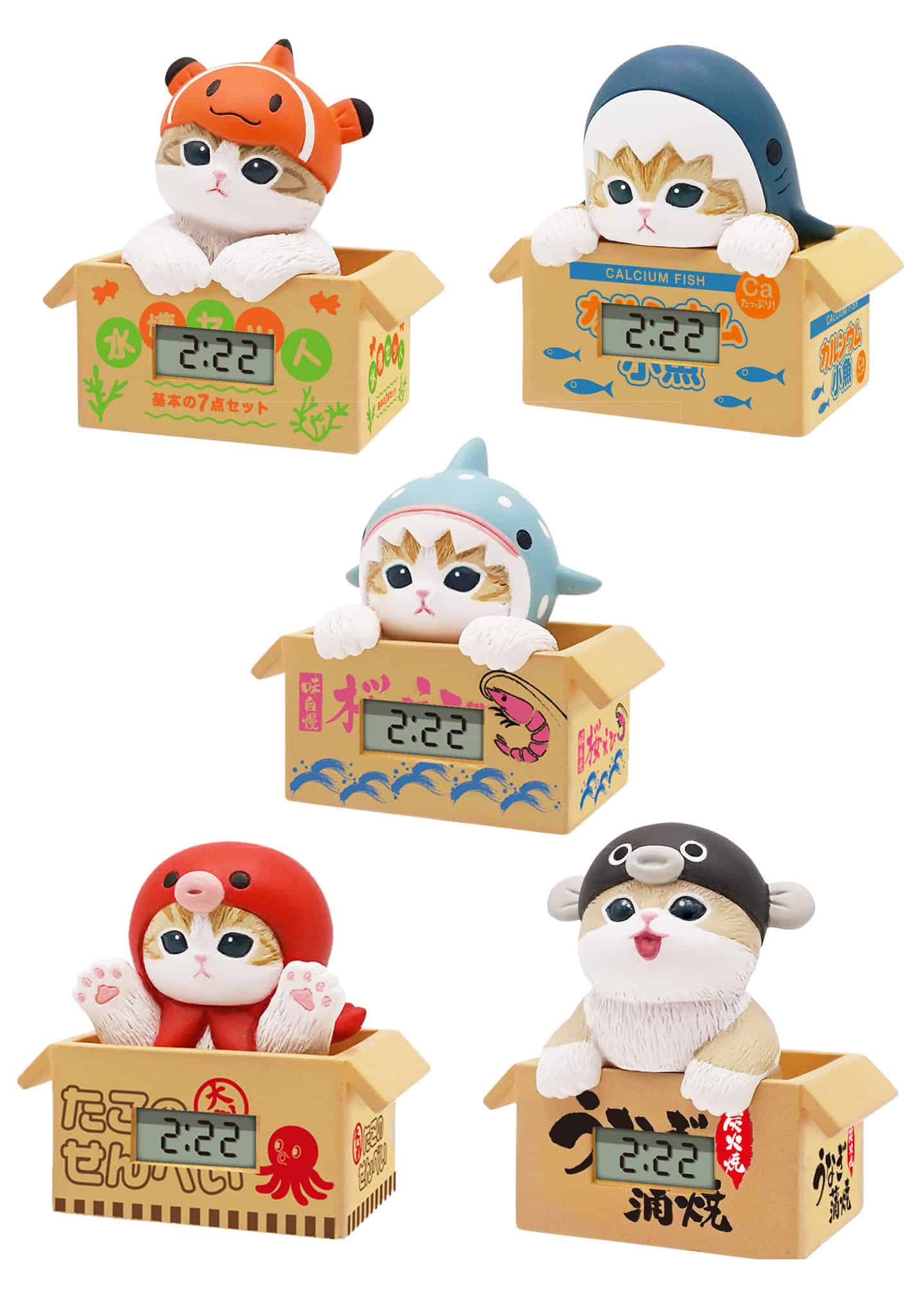 Mofusand Marine Life Meow Watch Blind Box