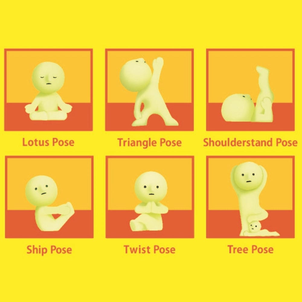 Smiski Yoga Series Mini Figure Blind Box