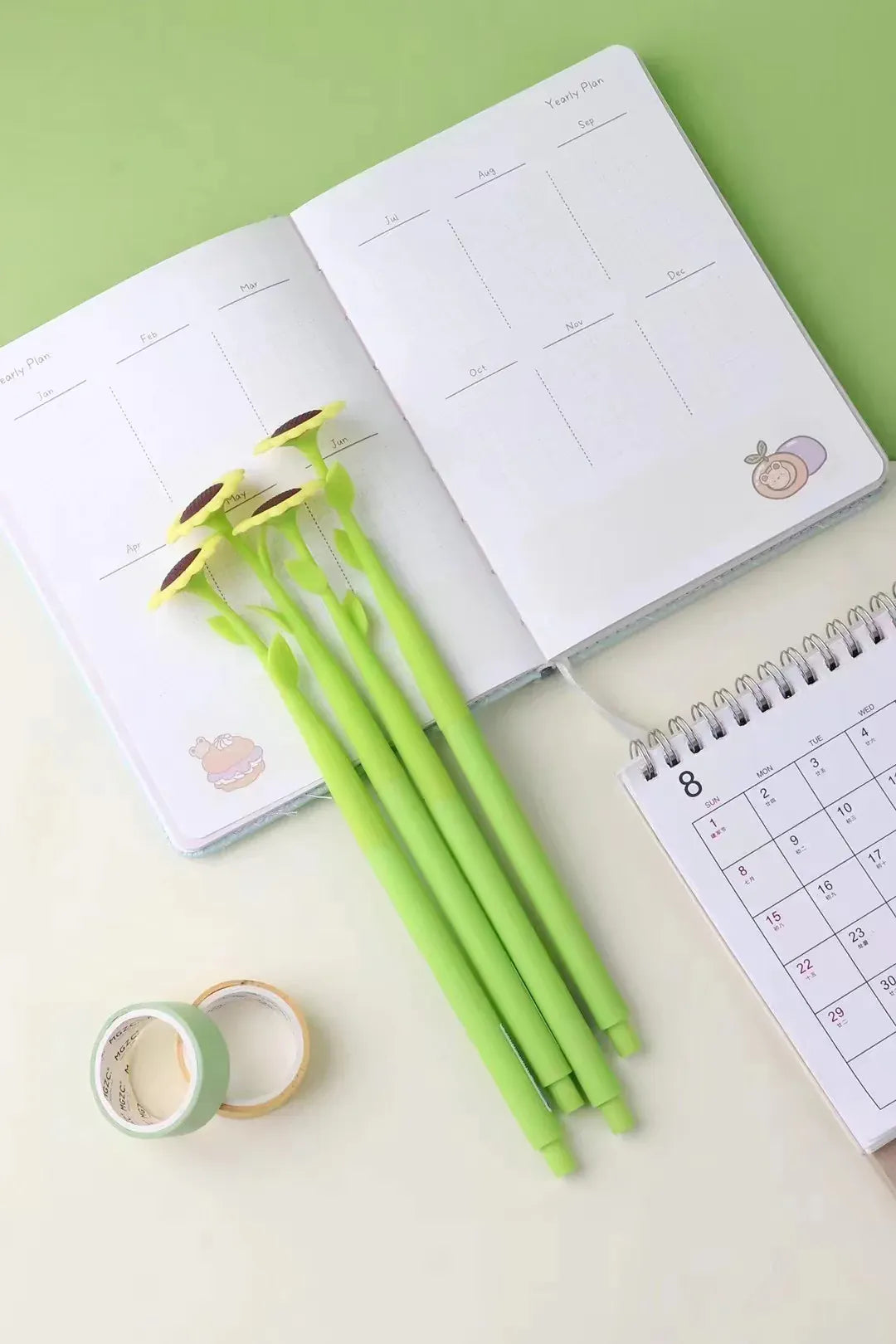 Sunflower Wiggle Gel Pen