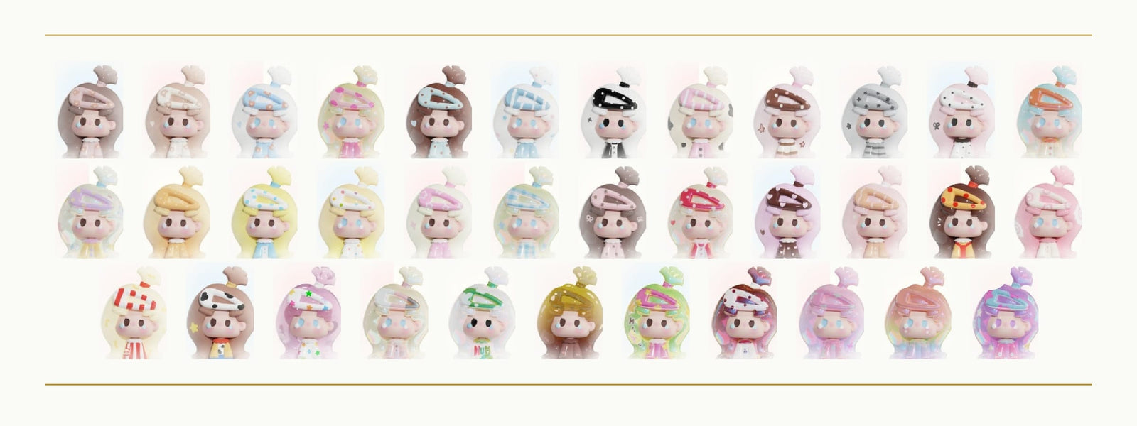 NuNu V3 Mini Hairclip Series Beans Blind Bag