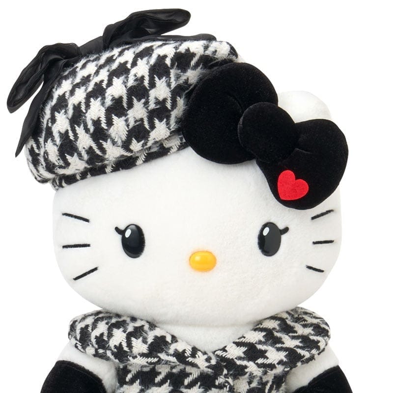 Hello Kitty Monochrome 18" Boxed Plush (Birthday Twins Series)