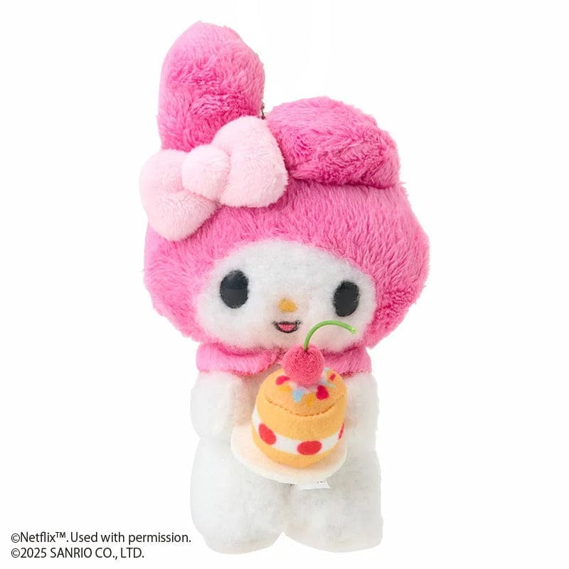 My Melody Sanrio Cake Plush Keychain (Netflix Collection)