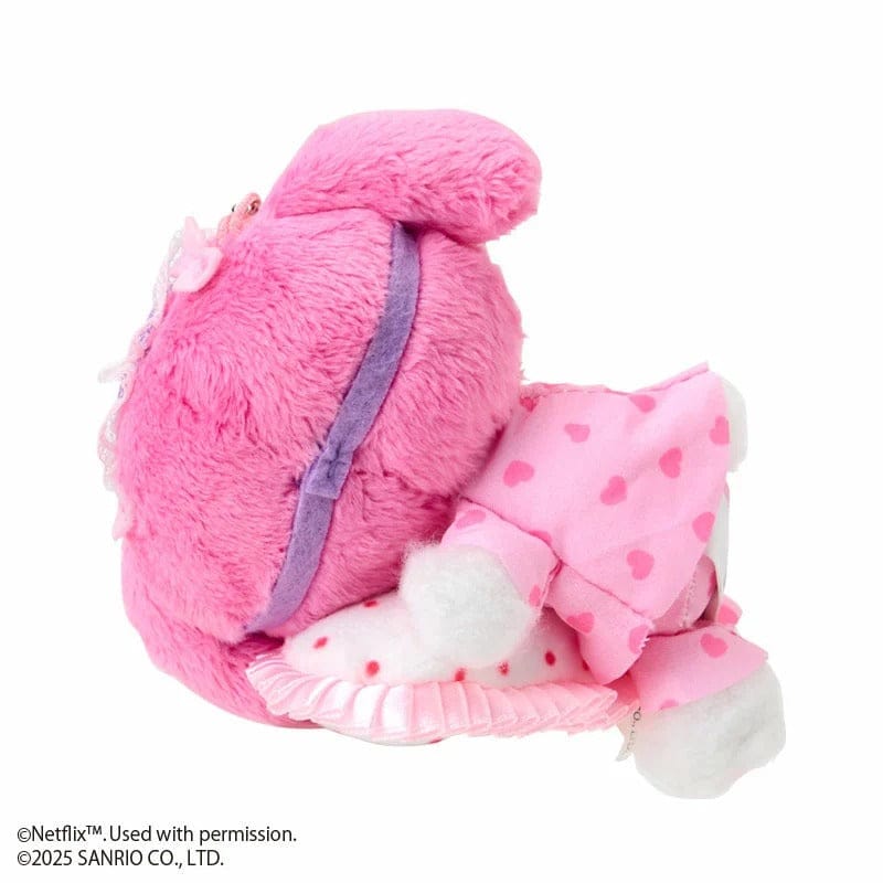 My Melody Sanrio Sleeping Plush Keychain (Netflix Collection)
