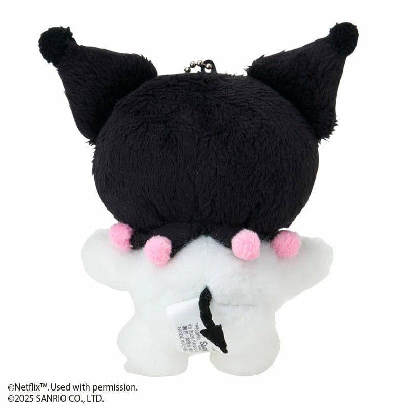 Kuromi Sanrio Crying Plush Keychain (Netflix Collection)