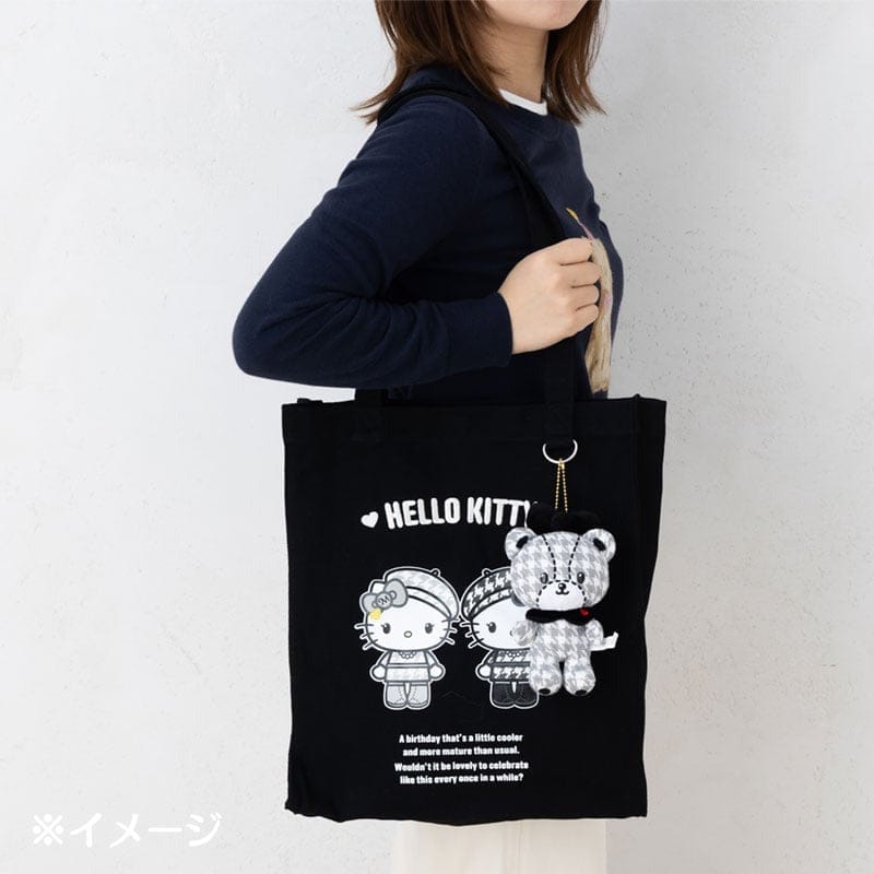 Hello Kitty Monochrome Totebag (Birthday Twins Series)