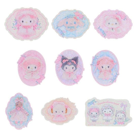 Sanrio Sticker Set (White Frill Collection)