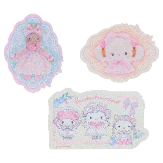 Sanrio Sticker Set (White Frill Collection)