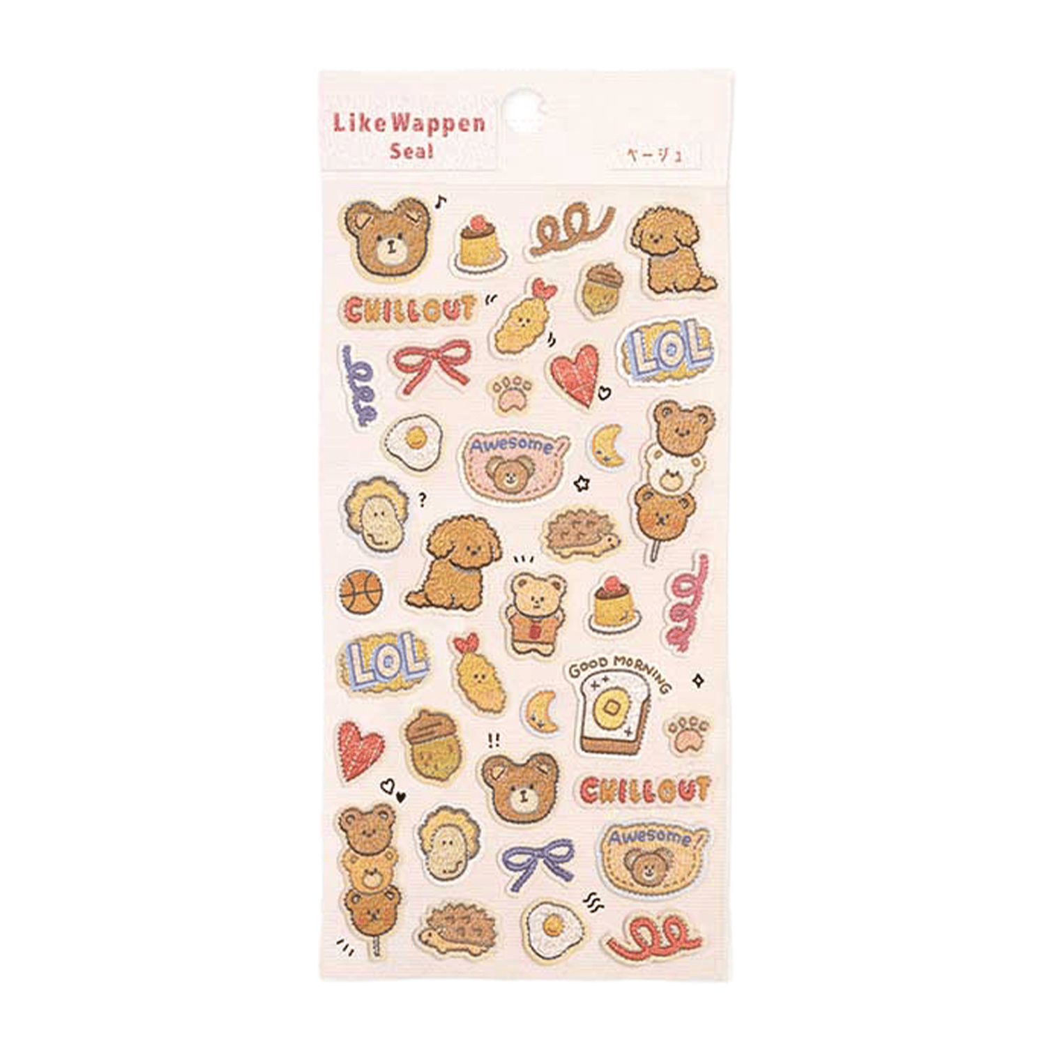 Like Wappen Seal Embroidery Sticker