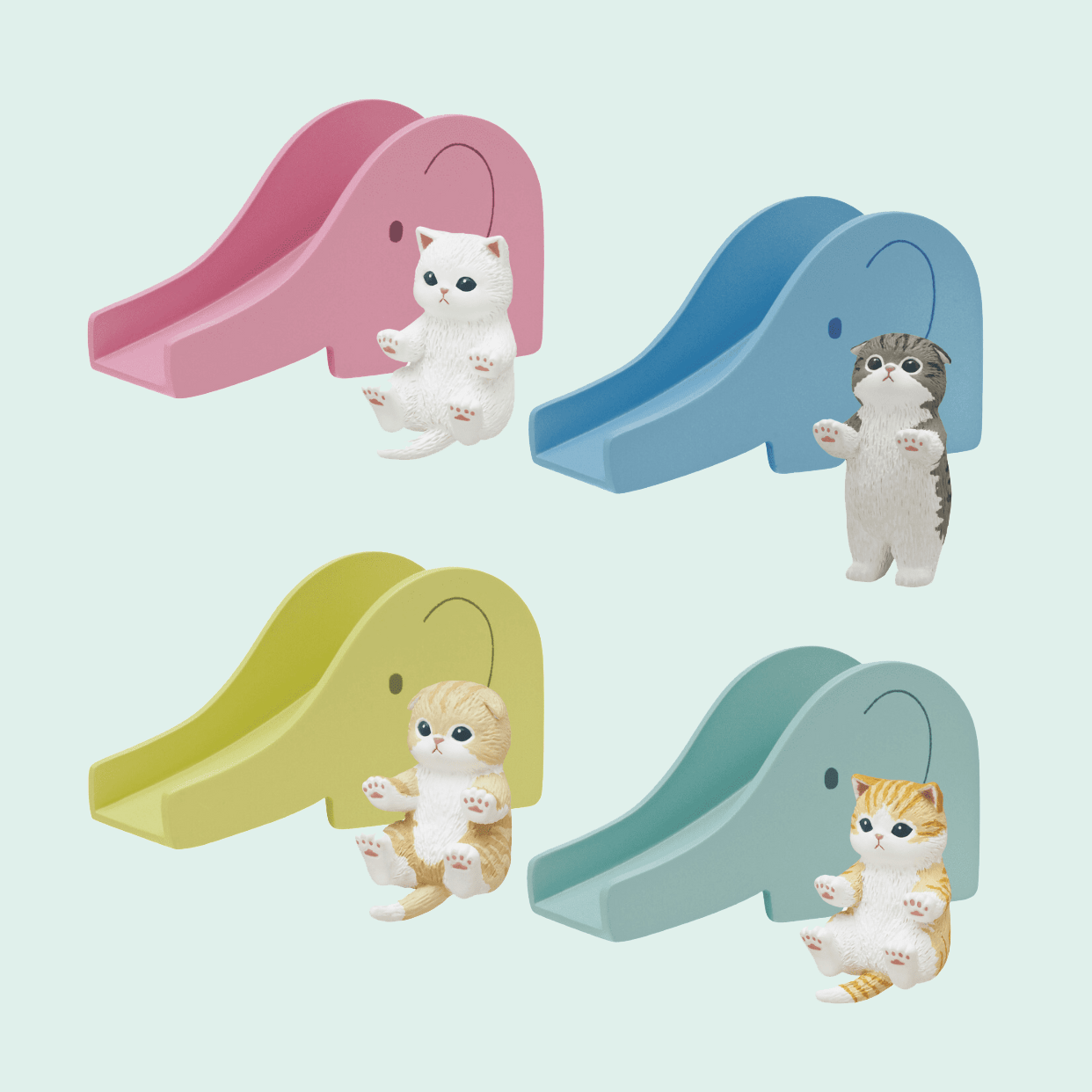 Mofusand Cats on the Slide Blind Box