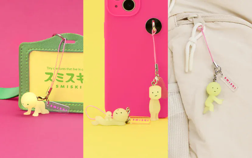 Smiski Series 4 Strap Keychain Capsule