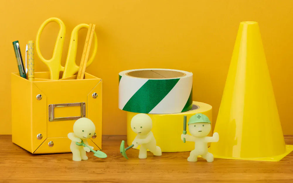 Smiski Construction Series Mini Figure Blind Box