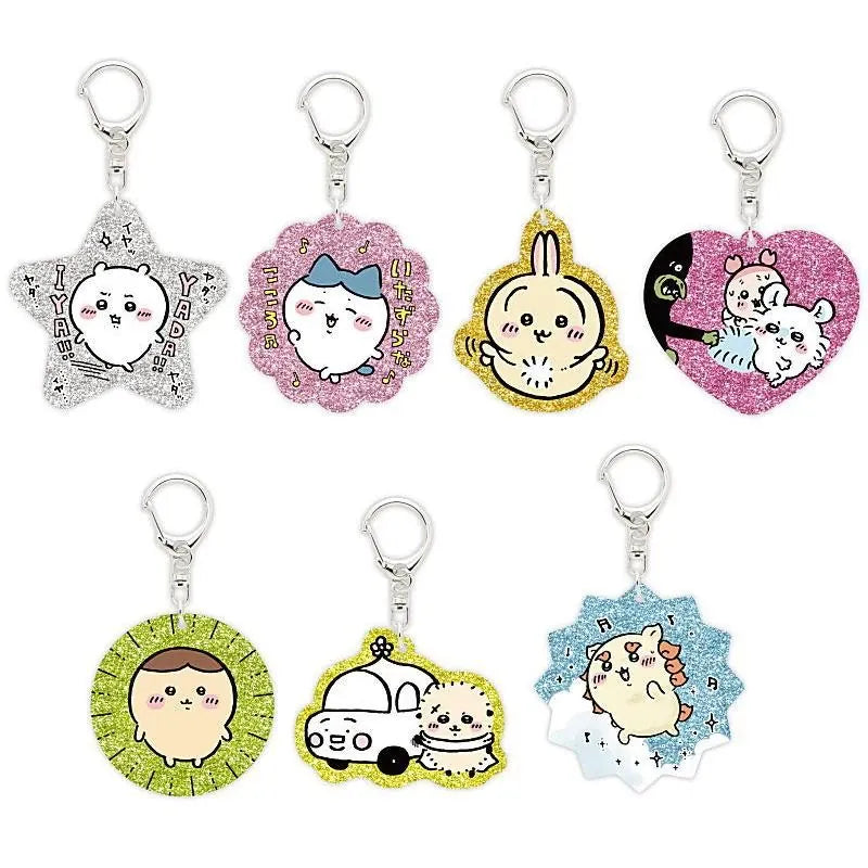 Chiikawa Glitter Acrylic Keychain Blind Box