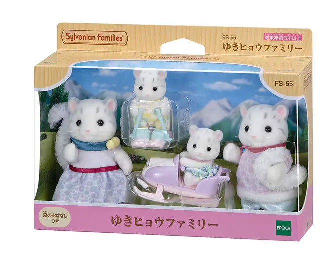 Snow Leopard Family Calico Critters