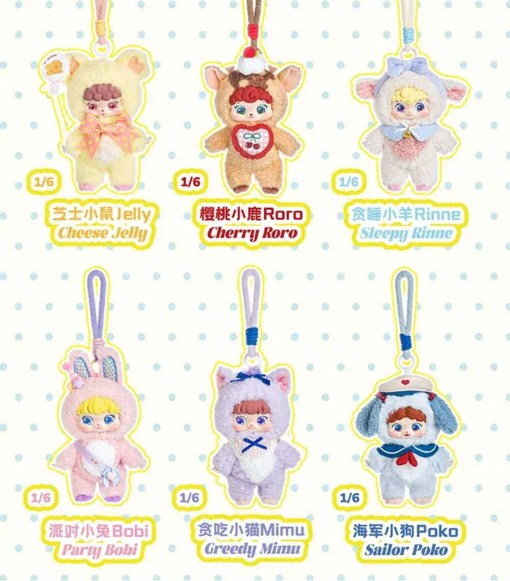 Puffynose Friends Memo Series Plush Blind Box