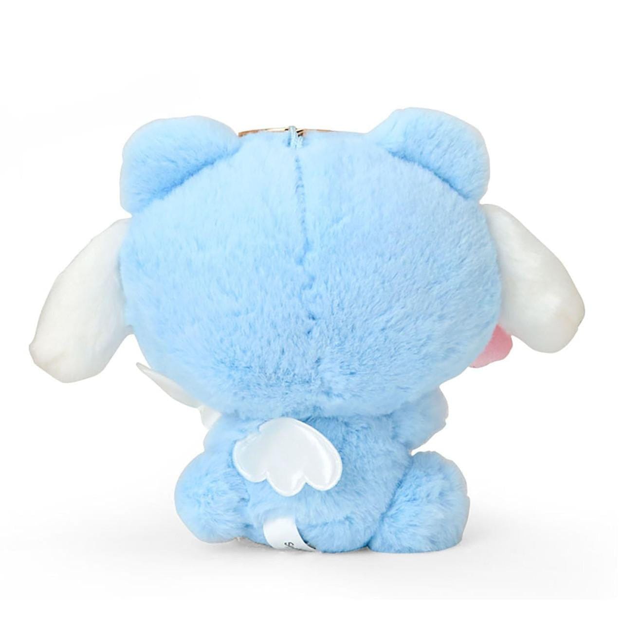 Back of plush showing angel wings