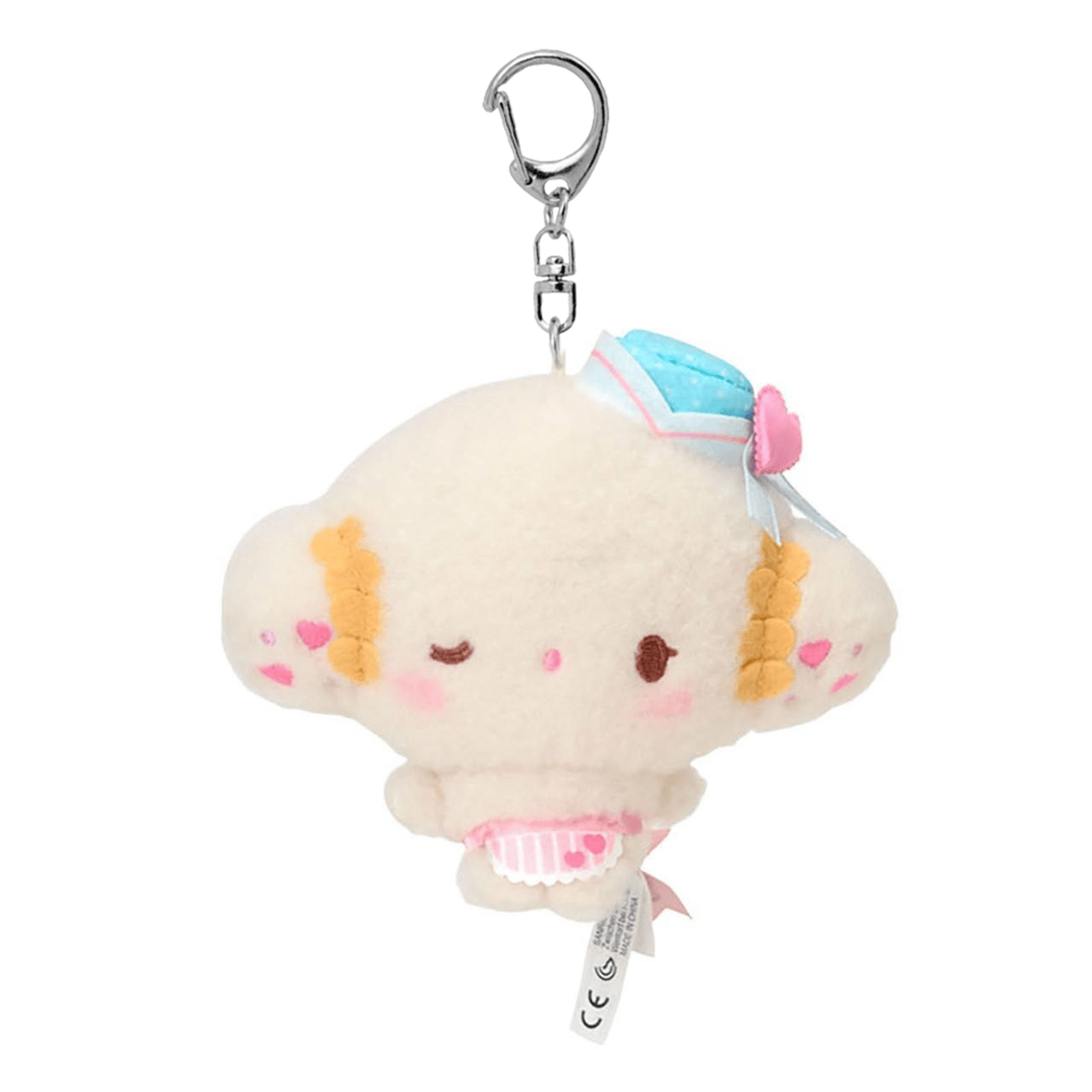 Cogimyun 10th Anniversary Sweets Collection Winking Mascot Keychain