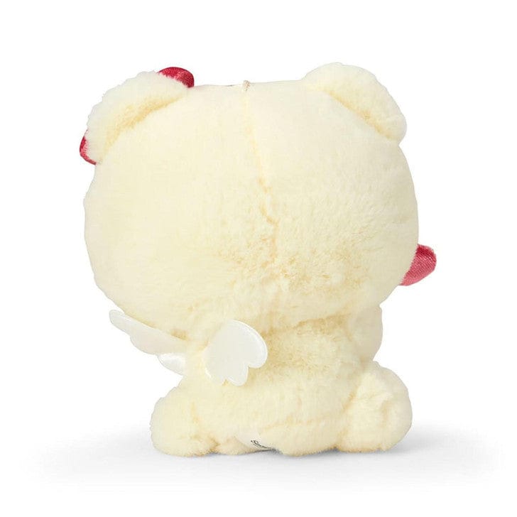 Back of plush showing angel wings
