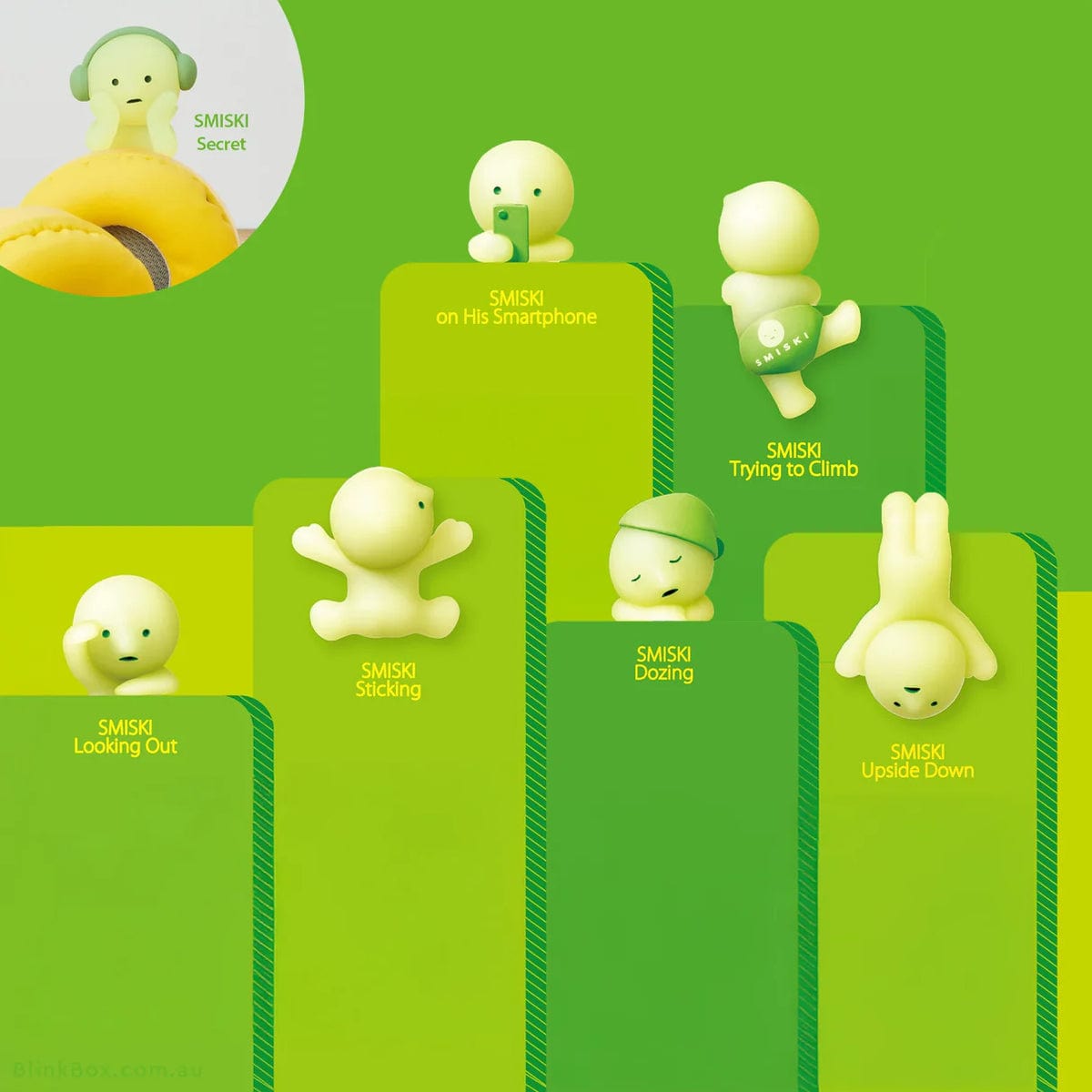 Smiski Hippers Glow in the Dark Blind Box