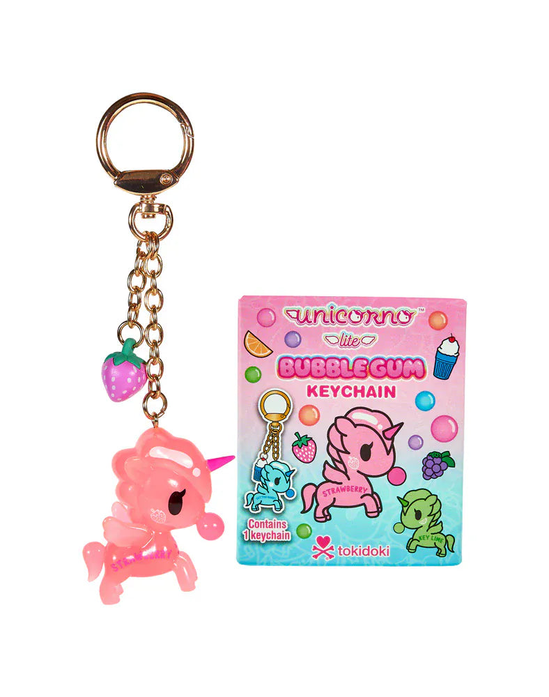 Unicorno Lite Bubblegum Keychain Blind Box