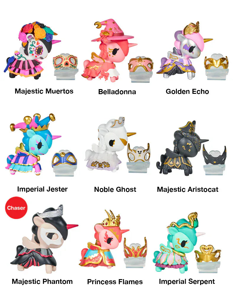 tokidoki Masquerade Unicorno Mini Figure Blind Box