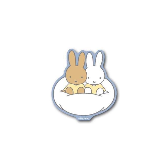 Miffy & Melanie Cloud Mini Die Cut Sticker