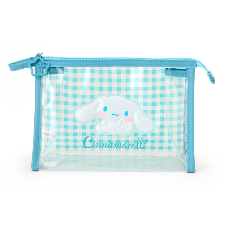 Cinnamoroll Clear Gingham Pouch