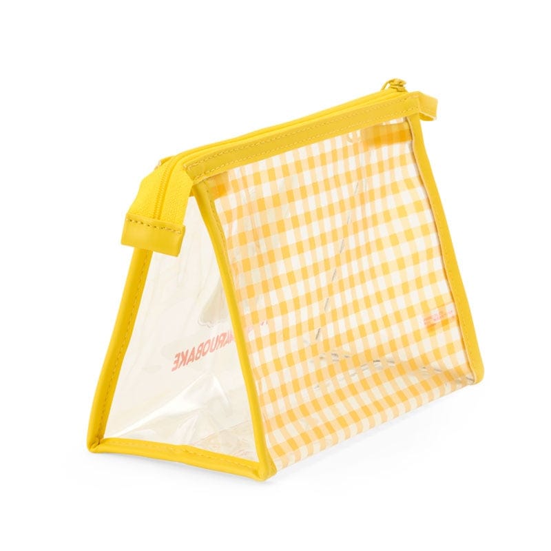 Hanamaruobake Clear Gingham Pouch