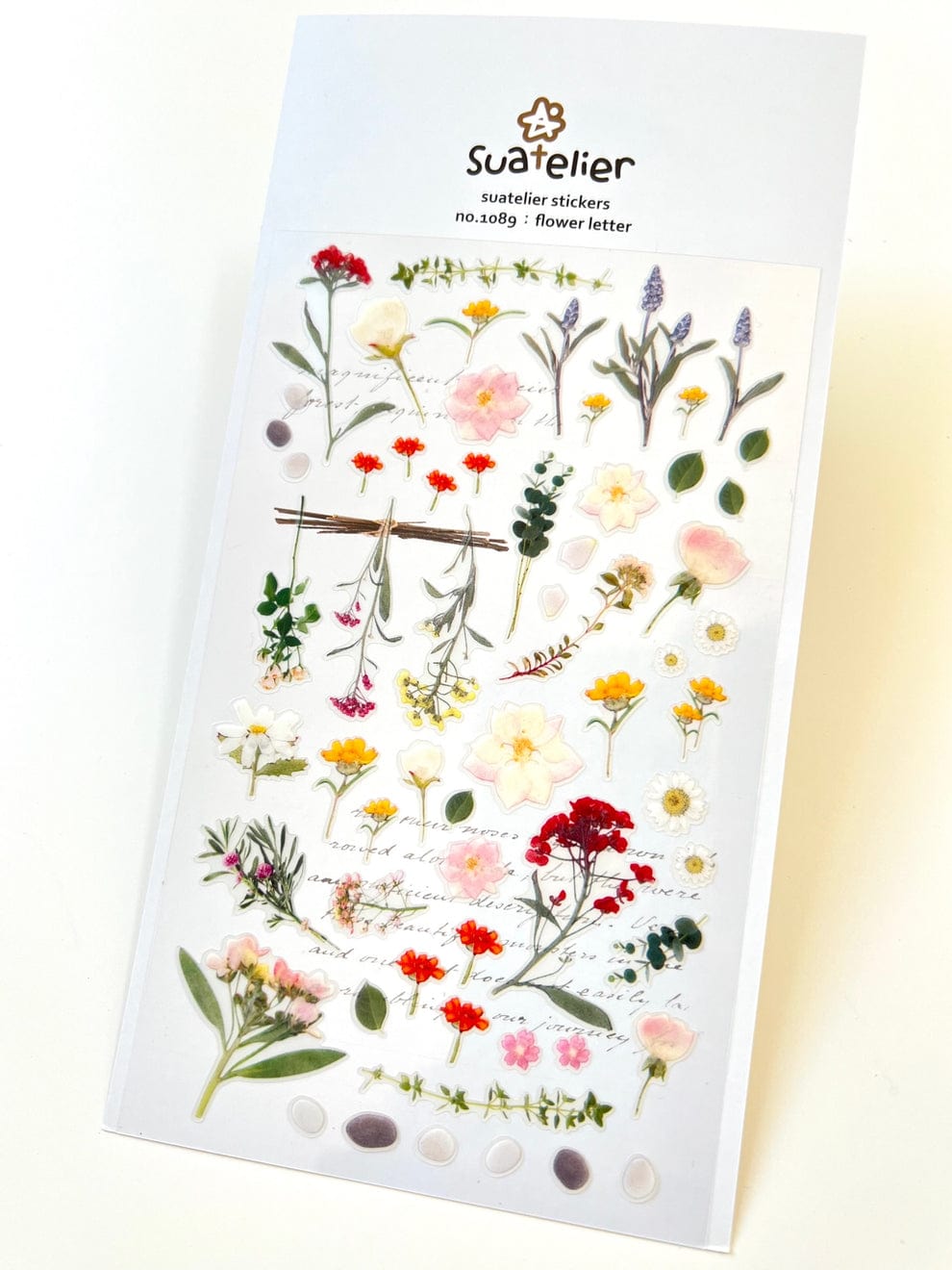 Flower Letter Suatelier Stickers