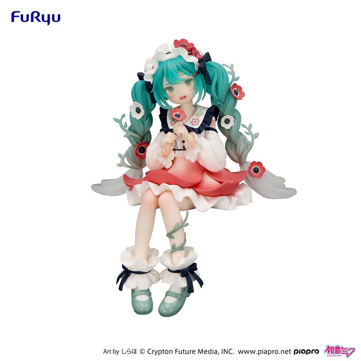 Hatsune Miku Flower Fairy Anemone Noodle Stopper Figure