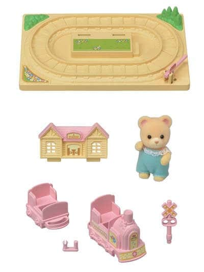 Baby Choo-Choo Train Calico Critters Playset